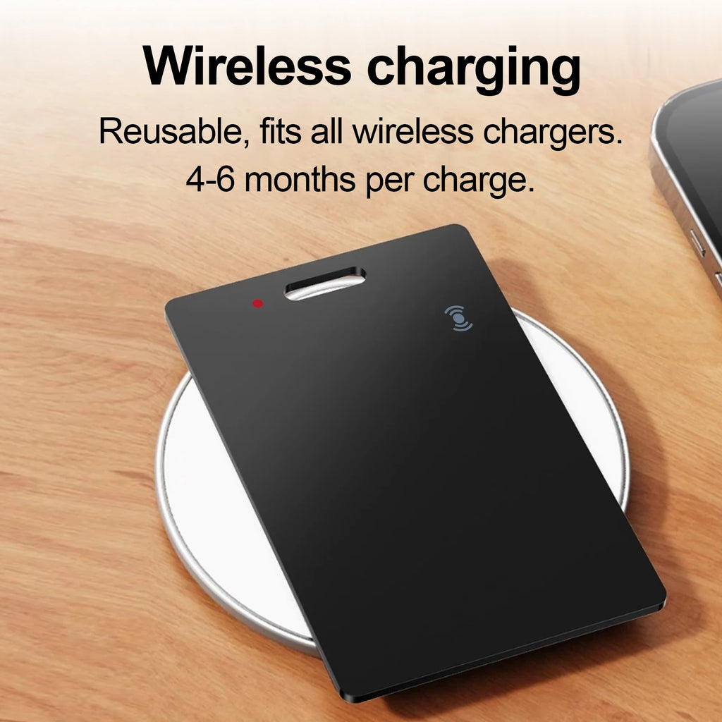 Wallet Anti-loss Card Google GPS Tracking android Smart Location Tag with Google Find Hub tracker Wireless charger Key Finder