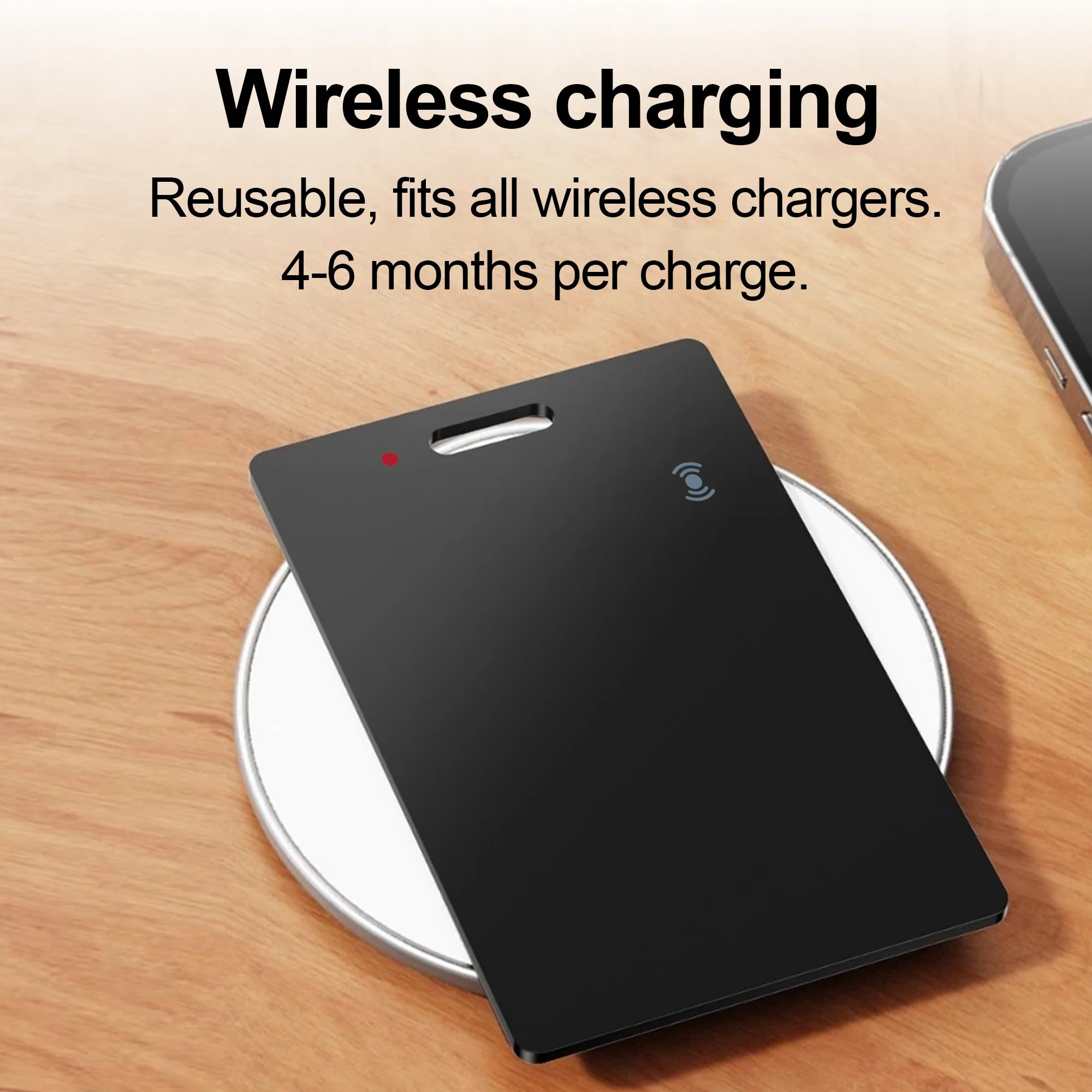 Wallet Anti-loss Card Google GPS Tracking android Smart Location Tag with Google Find Hub tracker Wireless charger Key Finder